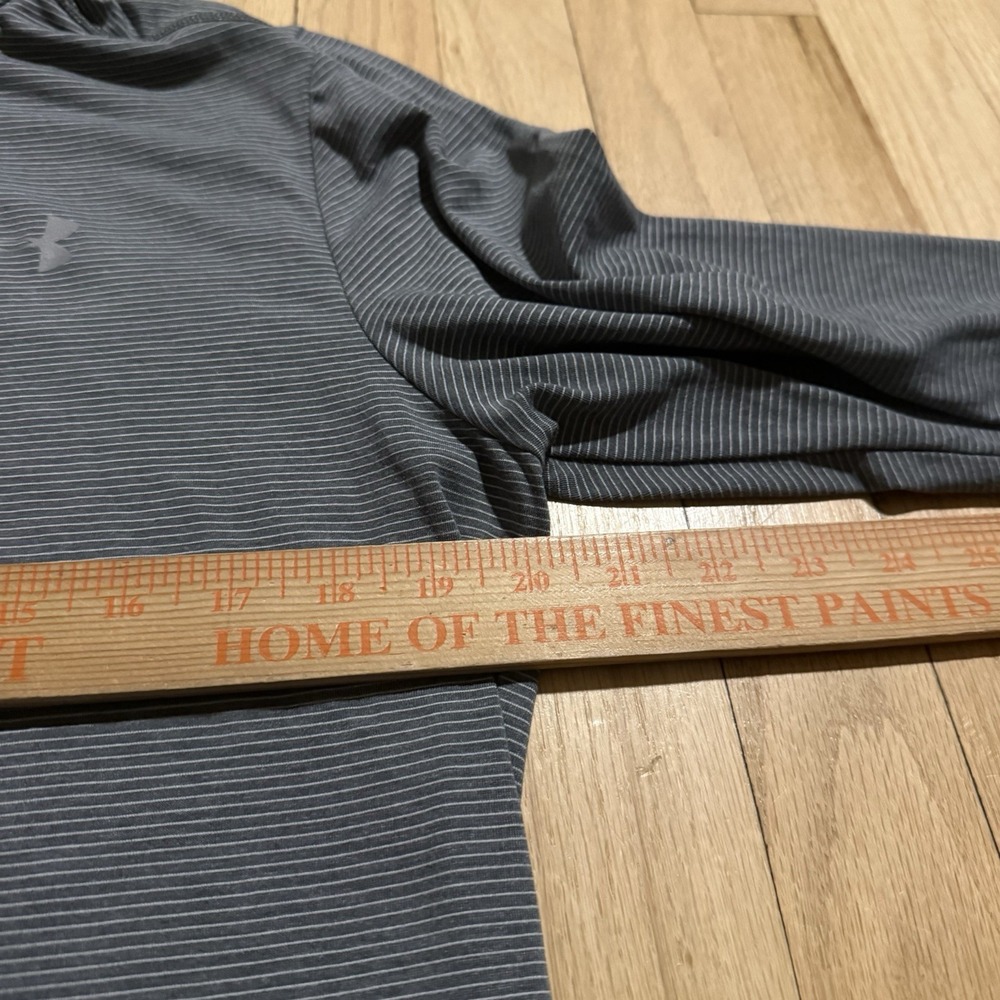 Under Armour Threadborne Pullover Mens‎ Medium Magnolia Capital HeatGear Shirt - Picture 7 of 13